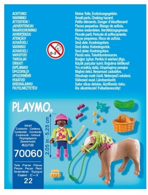 Figurina fetita cu ponei Playmobil