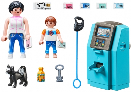 Turisti la bancomat Playmobil 