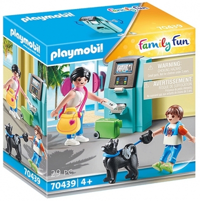 Turisti la bancomat Playmobil 