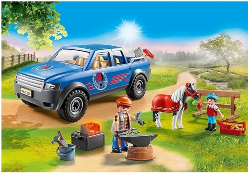 Playmobil - Masina Pentru Potcovire Cai