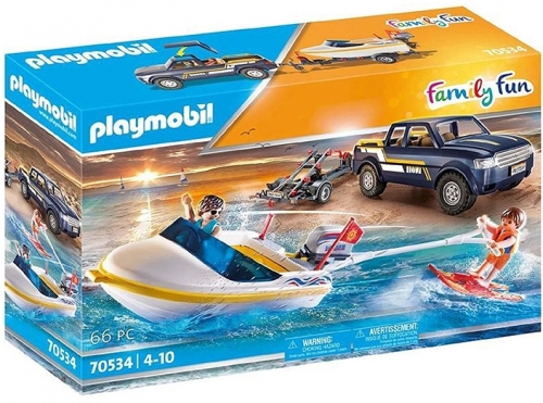 Camion Cu Barca De Viteza, Playmobil