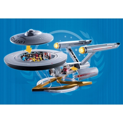 Nava stelara Enterprise Star Trek Playmobil 