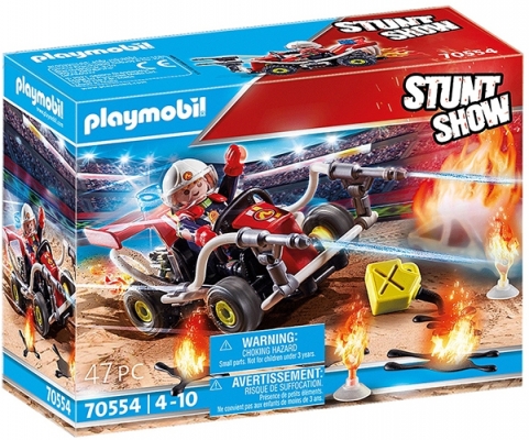 Vehicul de stins incendii Stunt Show Playmobil 