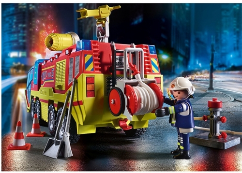 Playmobil - Masina Si Camion De Pompieri