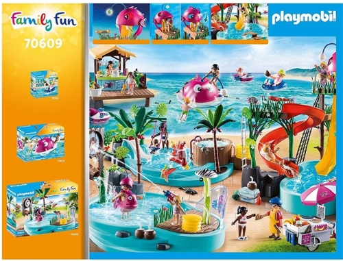 Playmobil - Parc Acvatic Cu Tobogane