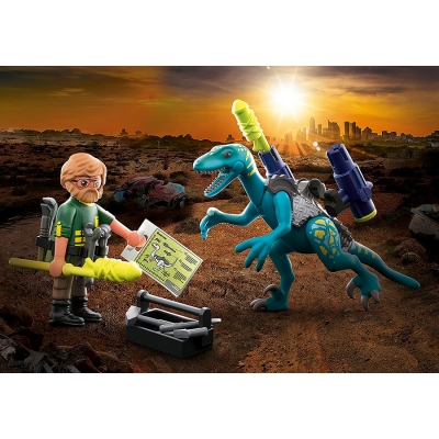 Deinonychus gata de lupta Playmobil 