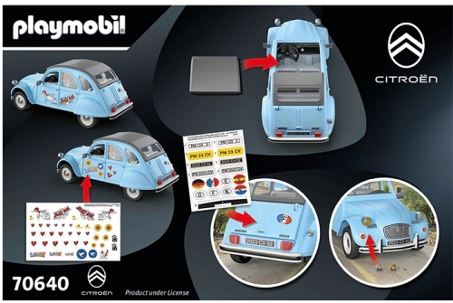 Citroen 2CV, Playmobil 