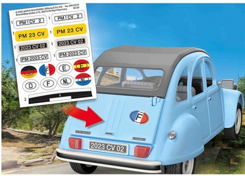 Citroen 2CV, Playmobil 