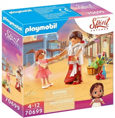 Fetita Lucky si mama ei Milagro Playmobil 