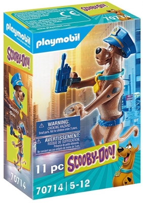 Figurina de colectie Scooby-Doo, Politist Playmobil 