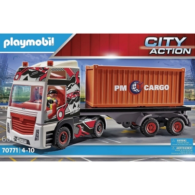 Camion cu container de marfa Playmobil 