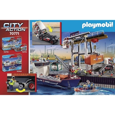 Camion cu container de marfa Playmobil 