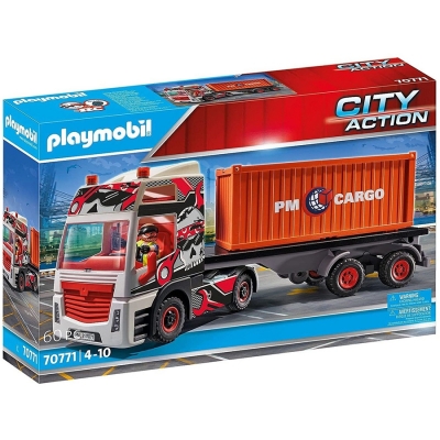 Camion cu container de marfa Playmobil 