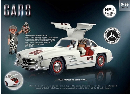 Playmobil - Mercedes 300 Sl W198