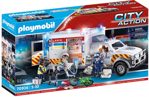 Playmobil - Ambulanta Cu Lumini Si Sunete