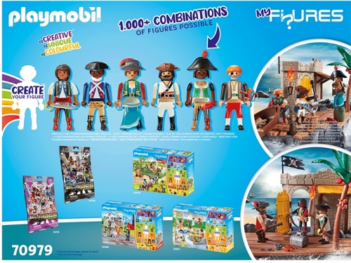 Insula Piratilor, Creeaza Propria Figurina, Playmobil