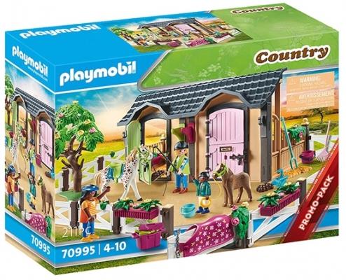 Playmobil - Lectii De Calarie Si Grajd