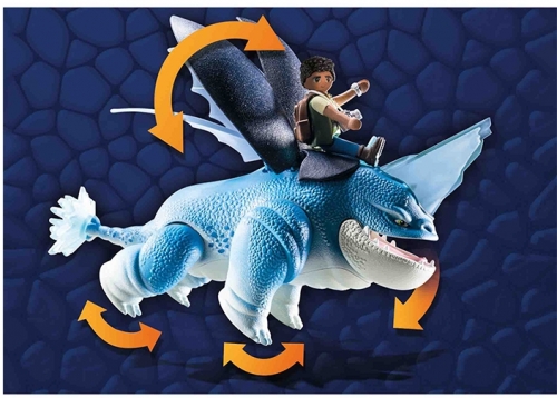 Playmobil - Dragons: Plowhorn & D'Angelo