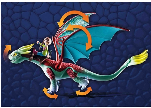 Playmobil - Dragons: Feathers & Alex