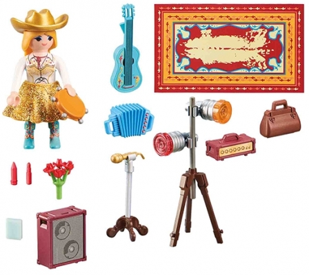 Set Cadou, Cantareata De Muzica Country, Playmobil 