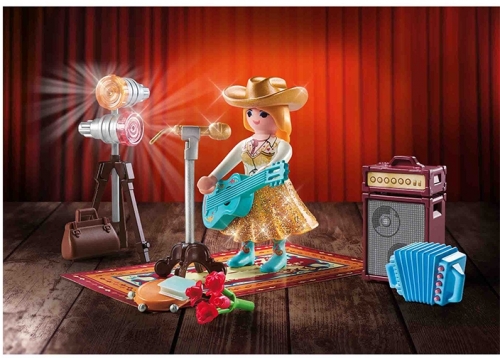 Set Cadou, Cantareata De Muzica Country, Playmobil 