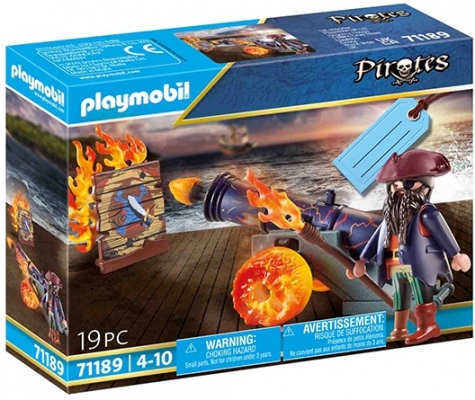 Set Cadou Pirat Cu Tun, Playmobil 