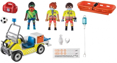 Vehicul Galben De Salvare, Playmobil 