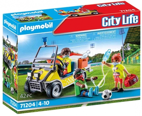 Vehicul Galben De Salvare, Playmobil 