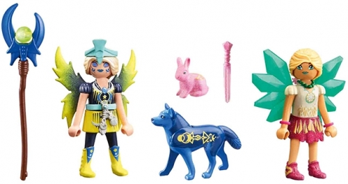 Crystal Fairy Si Moon Fairy Cu Animalute De Suflet, Playmobil 