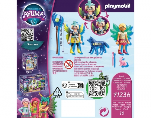 Crystal Fairy Si Moon Fairy Cu Animalute De Suflet, Playmobil 