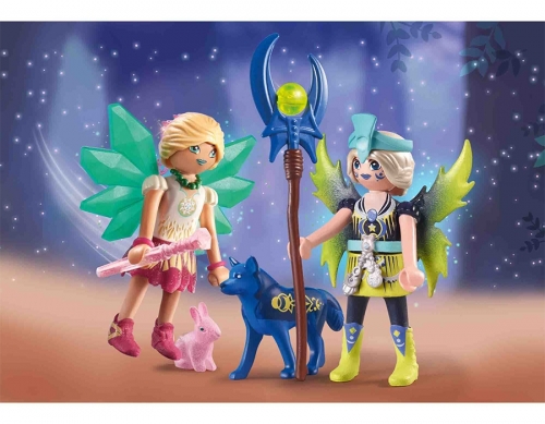 Crystal Fairy Si Moon Fairy Cu Animalute De Suflet, Playmobil 