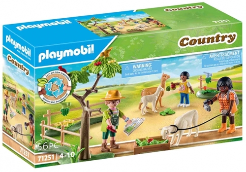 La Plimbare Cu Alpaca, Playmobil 