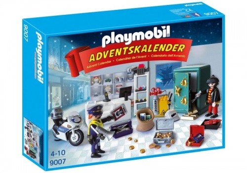 Calendar Craciun operatiunea Politiei Christmas Playmobil