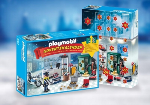 Calendar Craciun operatiunea Politiei Christmas Playmobil