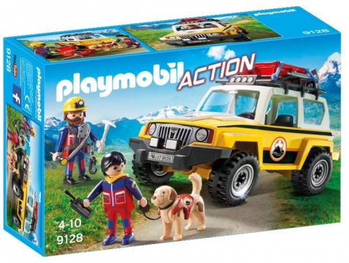 Salvatori montani cu camion Action Playmobil