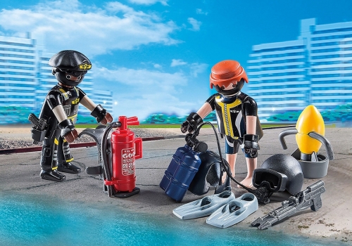 Echipa Swat Playmobil