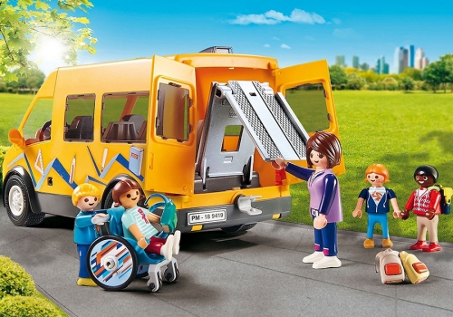 Masina scolara Playmobil