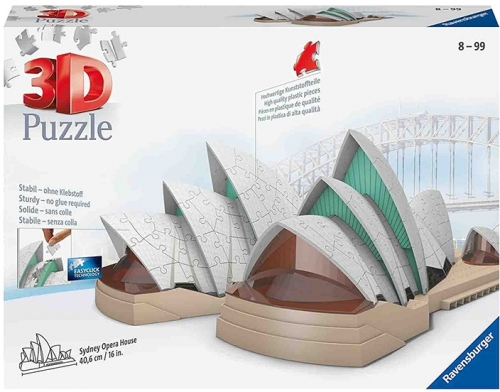 Puzzle 3D Opera Sydney, 216 Piese Ravensburger