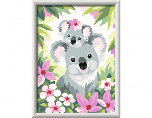 Pictura Koala Cu Pui, Creart, Ravensburger