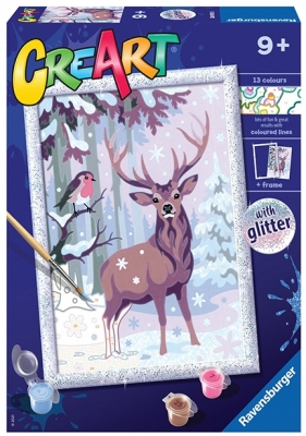 Pictura Caprioara Si Pasare, Creart, Ravensburger