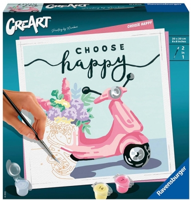 Pictura Scuter Choose Happy, Creart, Ravensburger