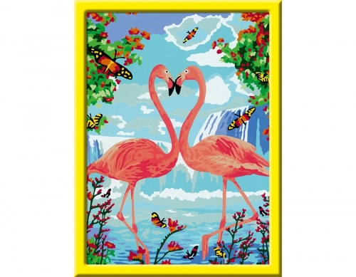 Pictura Doi Flamingo, Creart, Ravensburger