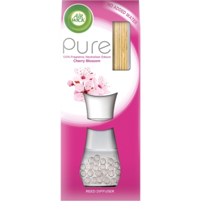 Odorizant cu bete de ratan Pure Cherry Blossom 25 ml Air Wick