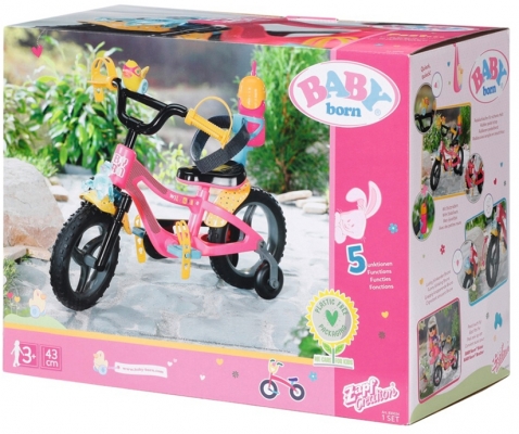 Baby born - Bicicleta cu lumini si claxon Zapf 