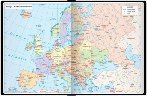 Agenda Herlitz nedatata, A5, 224 pagini, motiv City Break Turkey