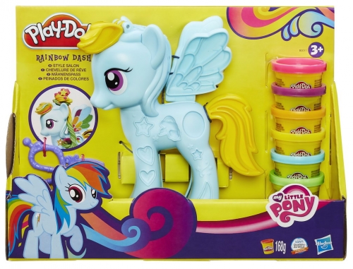 SET SALONUL LUI RAINBOW DASH PLAY DOH HASBRO