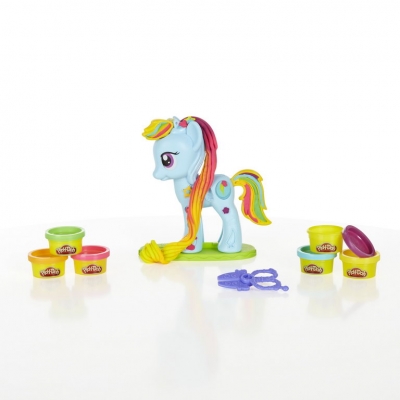 SET SALONUL LUI RAINBOW DASH PLAY DOH HASBRO