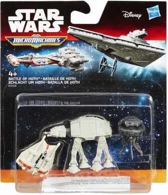 SET 3 FIGURINE MICROMACHINES EPISODUL VII BATTLE OF HOTH HASBRO