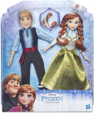 SET 2 PAPUSI ANNA SI KRISTOFF HASBRO