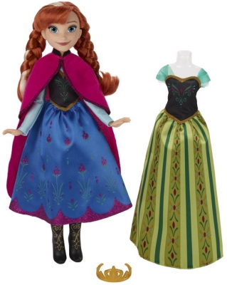 PAPUSA FROZEN TRNSFORMAREA ANEI HASBRO